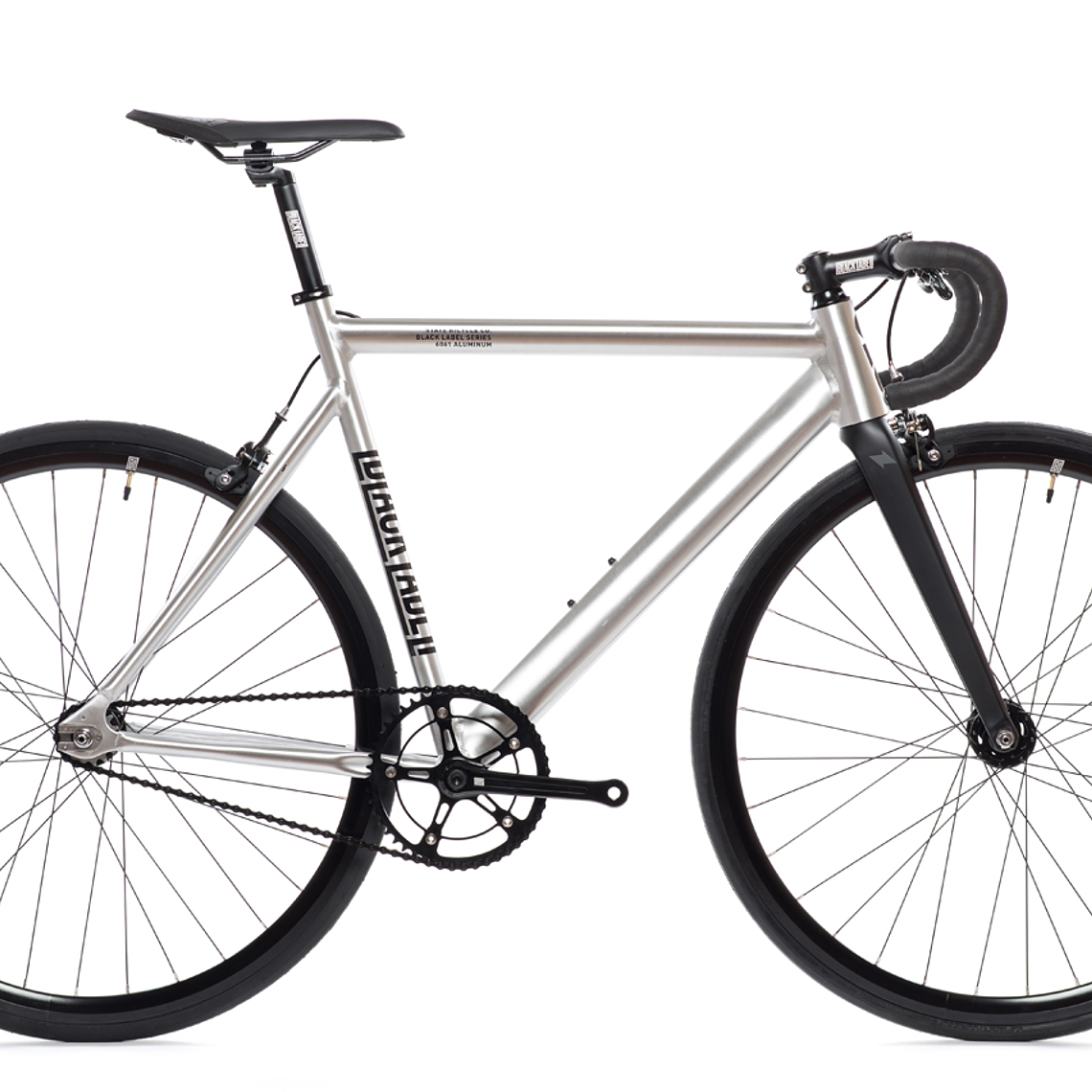 Bicicleta fixie 6061 Black Label Raw - 1 velocidad 1
