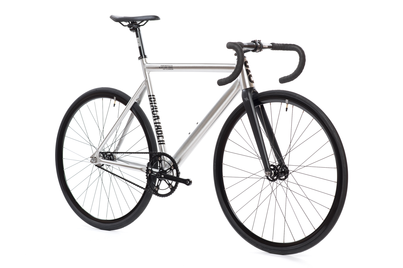 Bicicleta fixie 6061 Black Label Raw - 1 velocidad 2