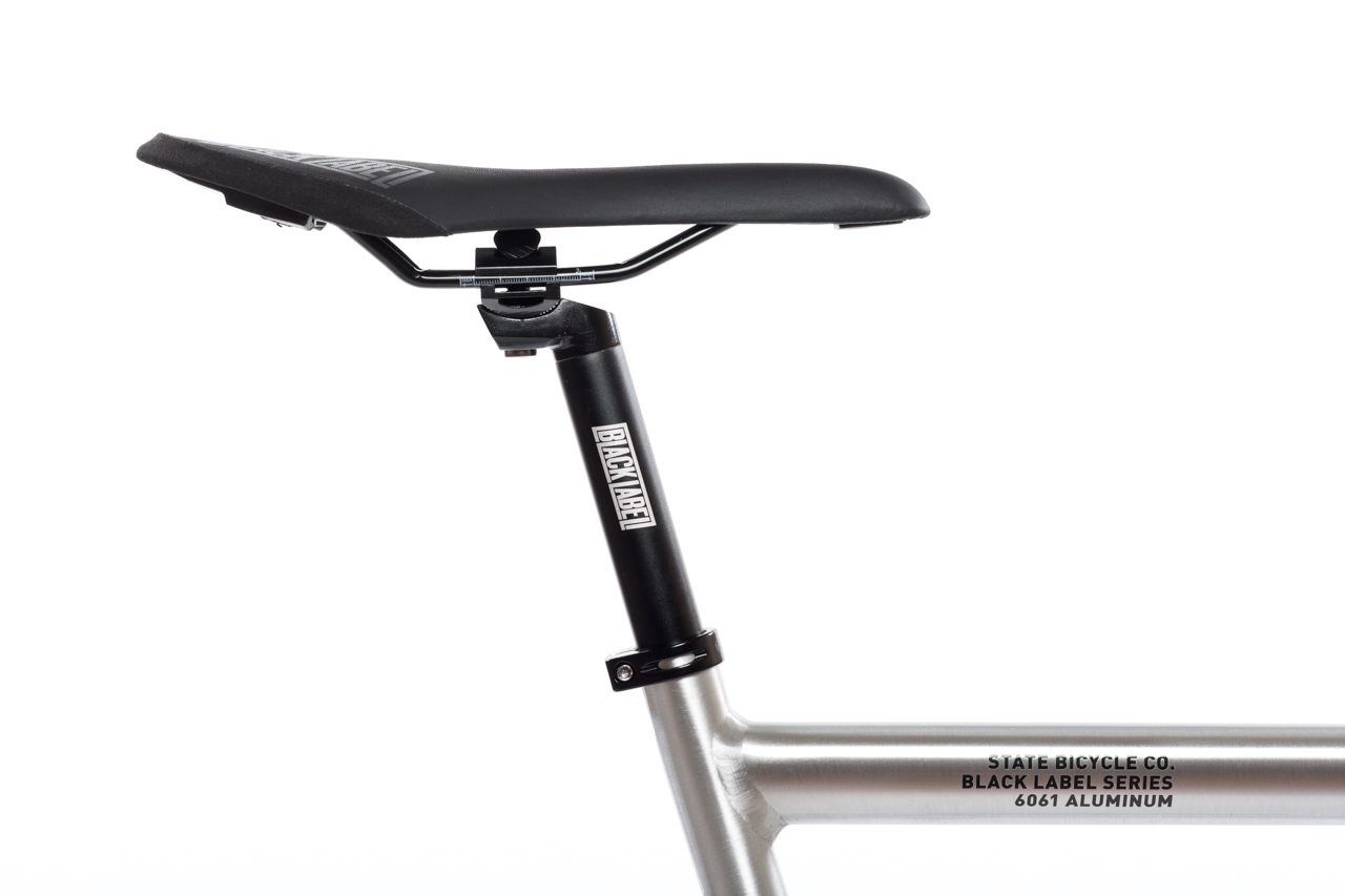 Bicicleta fixie 6061 Black Label Raw - 1 velocidad 5
