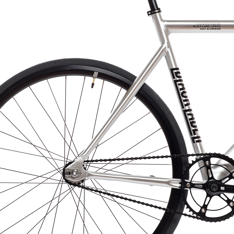 Bicicleta fixie 6061 Black Label Raw - 1 velocidad 6