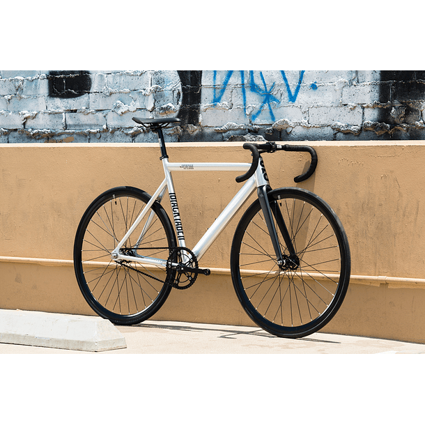 Bicicleta fixie 6061 Black Label Raw - 1 velocidad 7