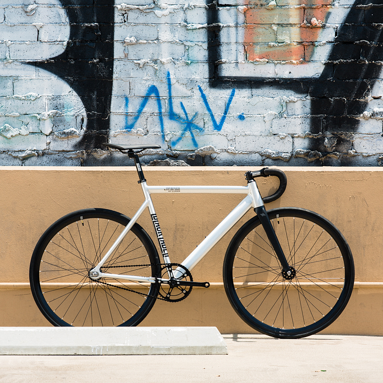 Bicicleta fixie 6061 Black Label Raw - 1 velocidad 9