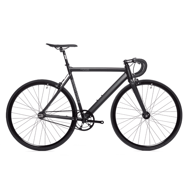 Bicicleta fixie 6061 Black Label Matte Black - 1 velocidad 1