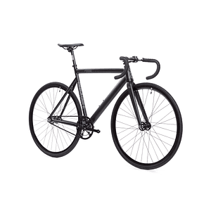 Bicicleta fixie 6061 Black Label Matte Black - 1 velocidad