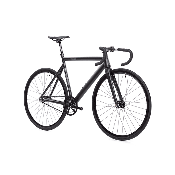 Bicicleta fixie 6061 Black Label Matte Black - 1 velocidad 2
