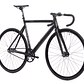 Bicicleta fixie 6061 Black Label Matte Black - 1 velocidad - Miniatura 2