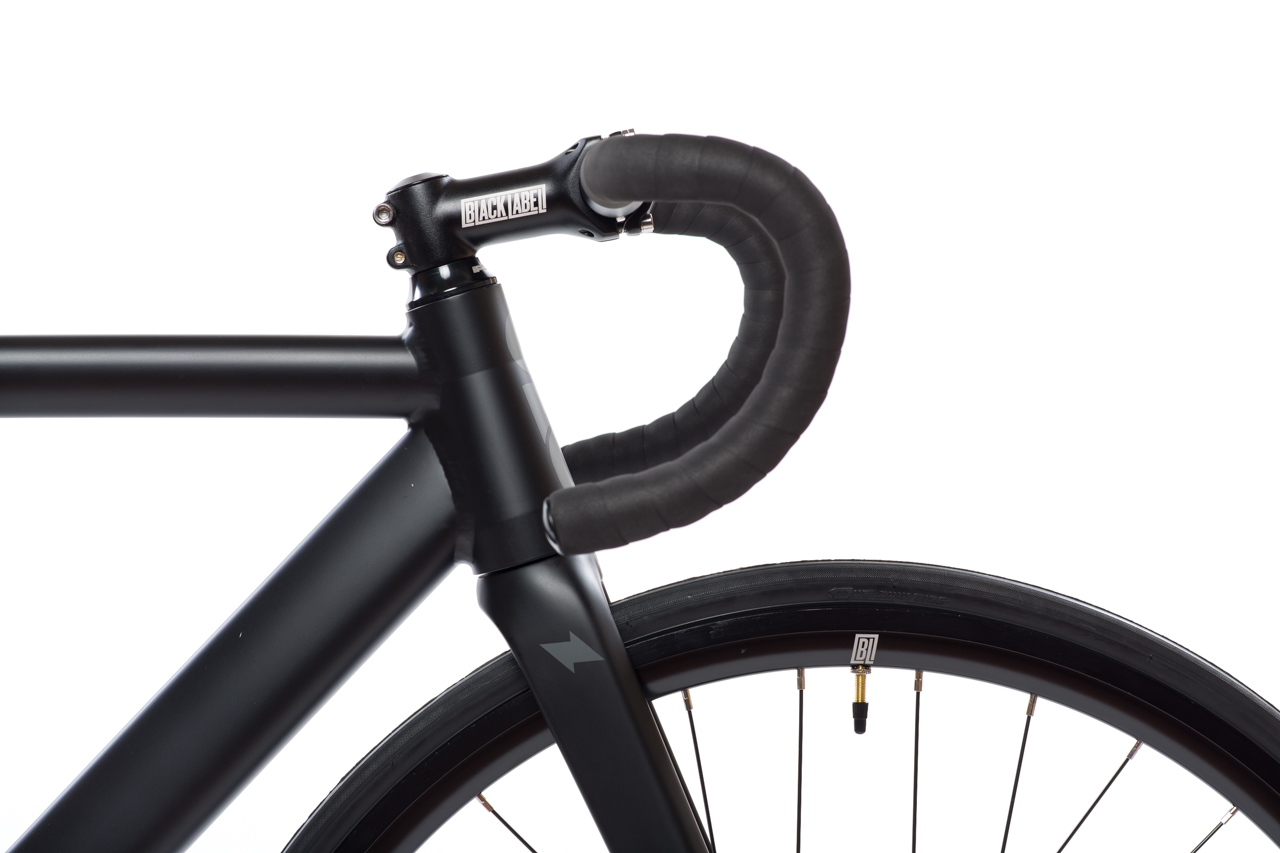 Bicicleta fixie 6061 Black Label Matte Black - 1 velocidad 4