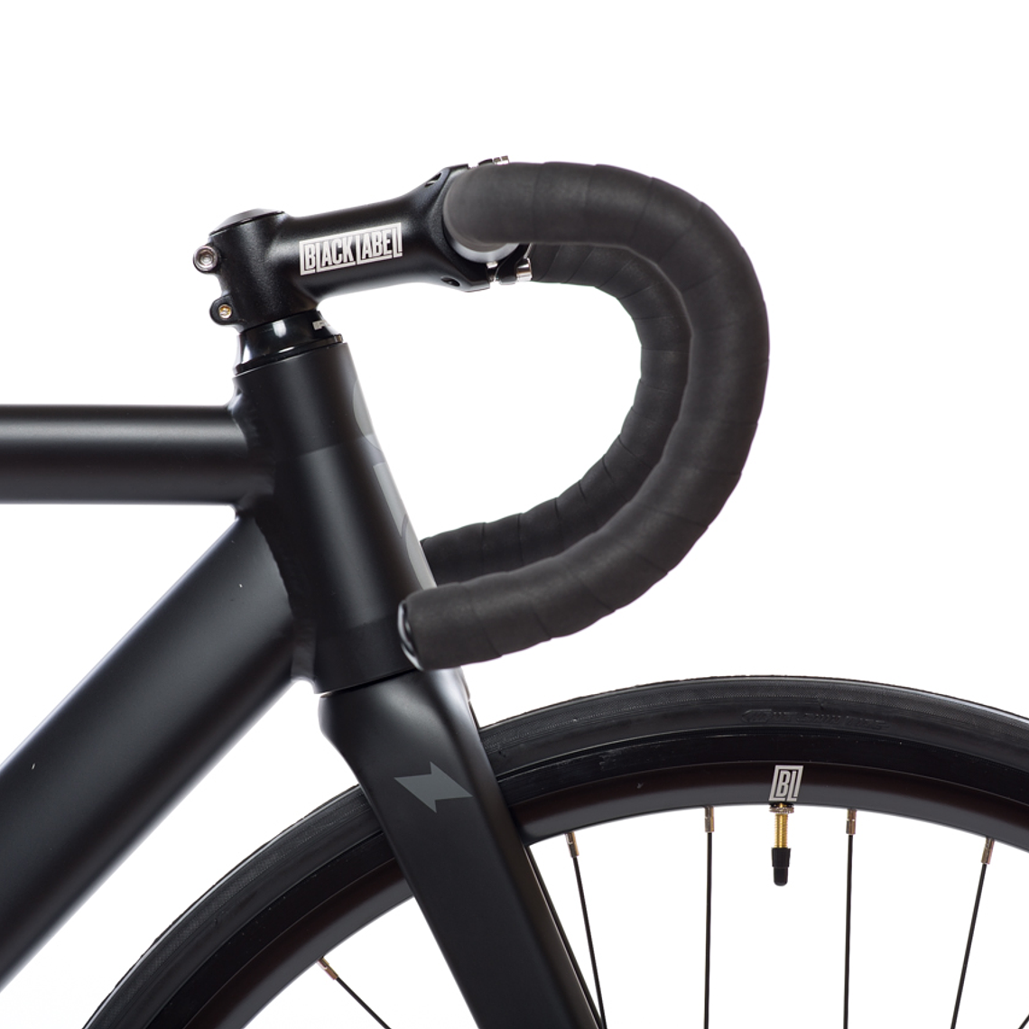 Bicicleta fixie 6061 Black Label Matte Black - 1 velocidad 4