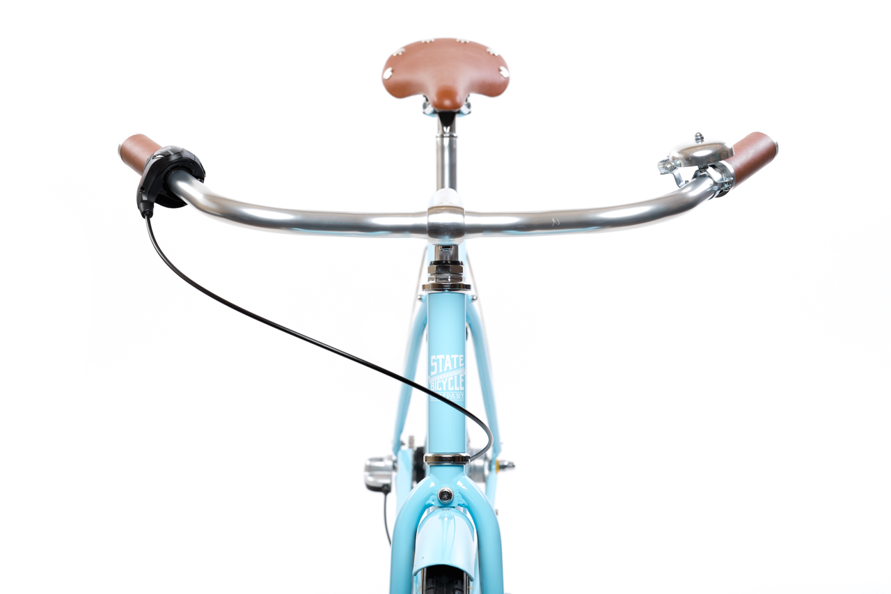 Bicicleta de paseo City Bike Azure - 3 velocidades 4