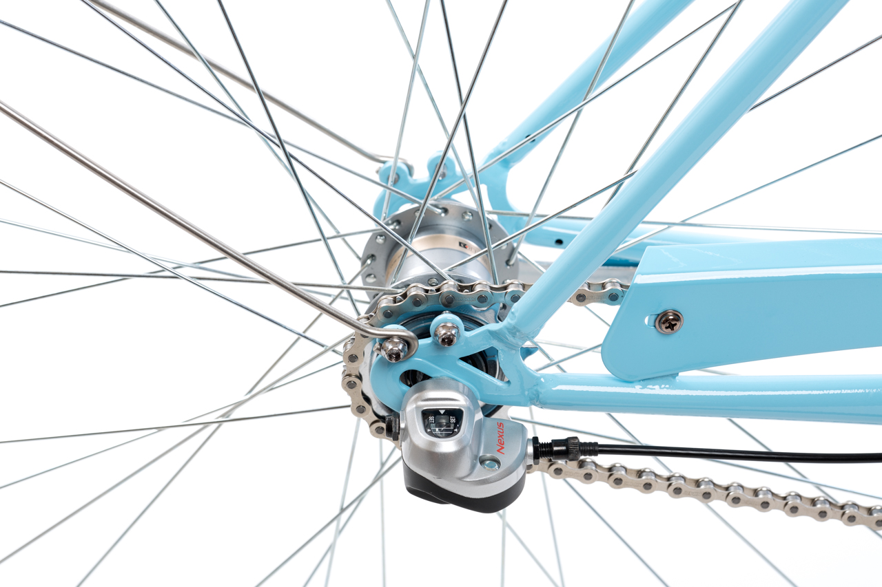 Bicicleta de paseo City Bike Azure - 3 velocidades 5