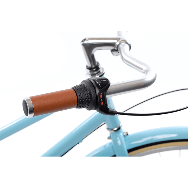 Bicicleta de paseo City Bike Azure - 3 velocidades 6