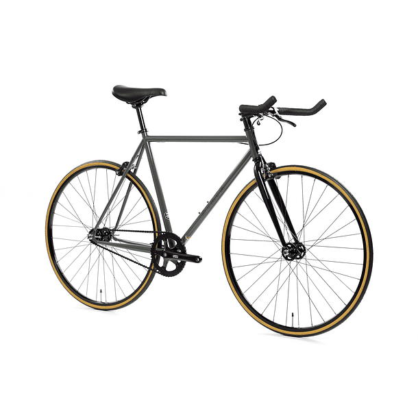 Bicicleta fixie 4130 Chromoly Army - Fijo y libre 2