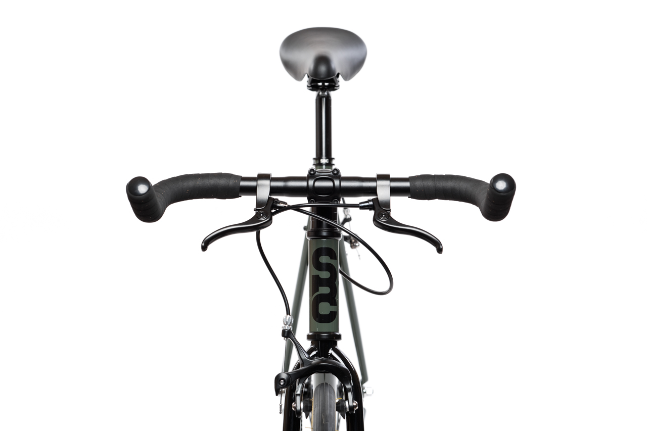 Bicicleta fixie 4130 Chromoly Army - Fijo y libre 3
