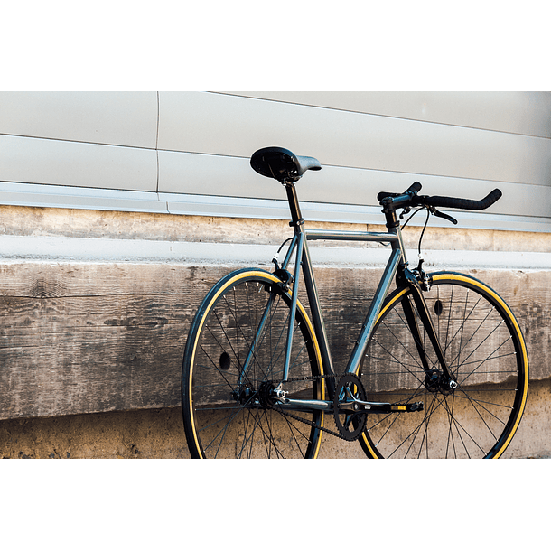 Bicicleta fixie 4130 Chromoly Army - Fijo y libre 7