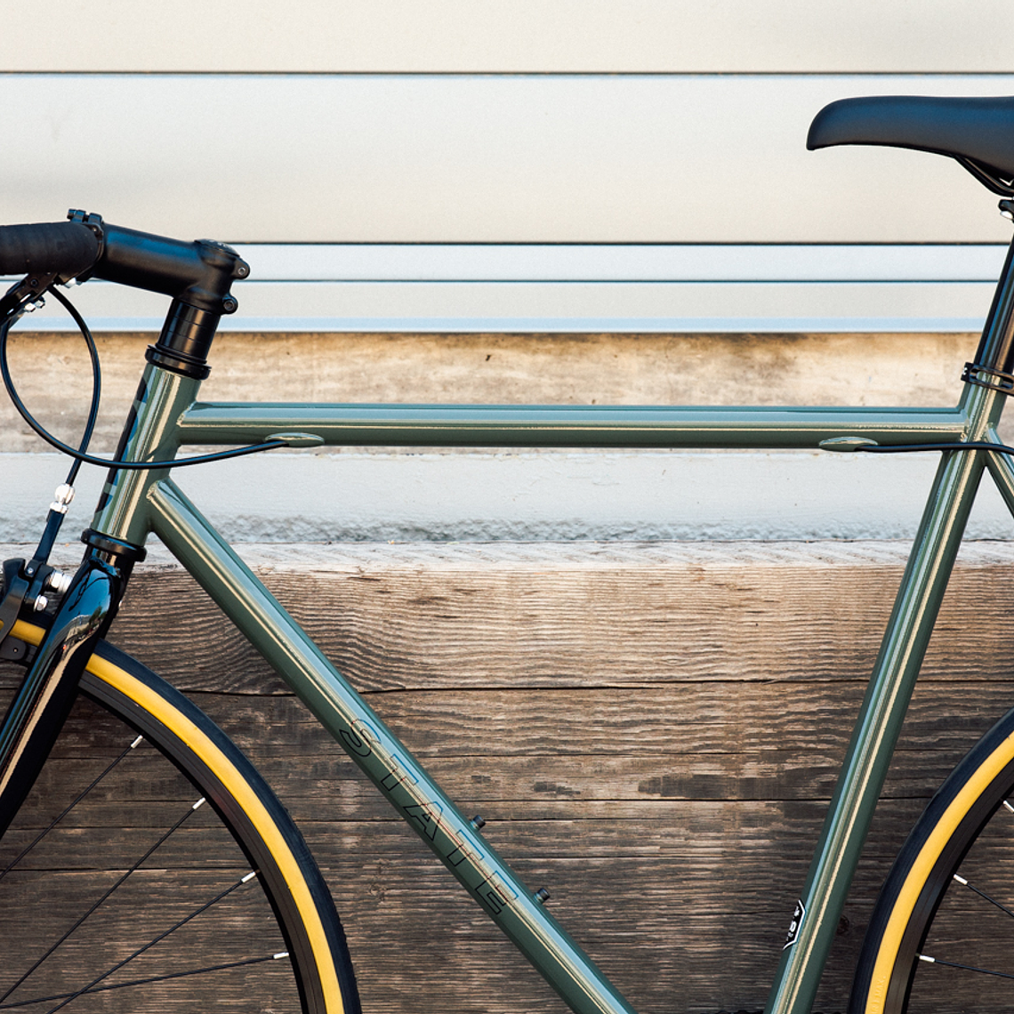 Bicicleta fixie 4130 Chromoly Army - Fijo y libre 10