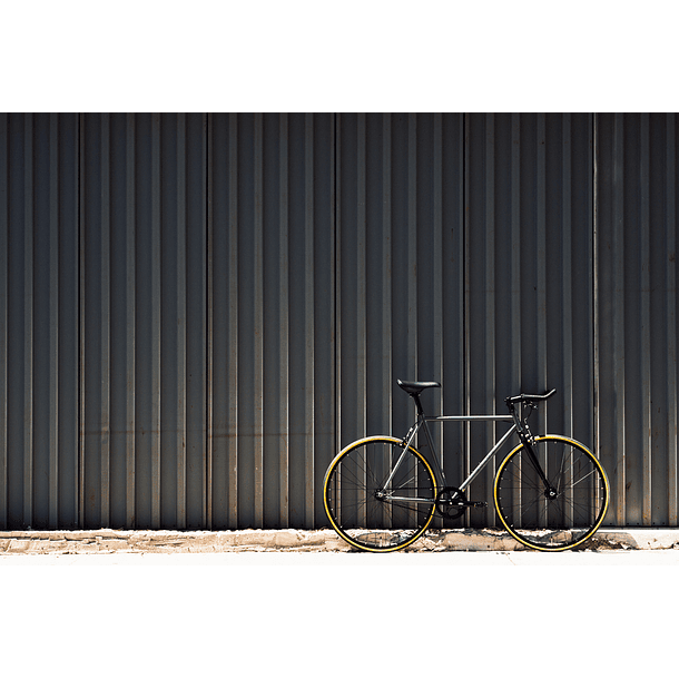 Bicicleta fixie 4130 Chromoly Army - Fijo y libre 12