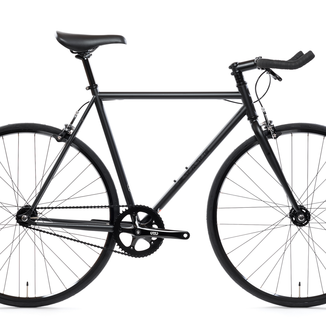 Bicicleta fixie 4130 Chromoly Matte Black - Fijo y libre 1