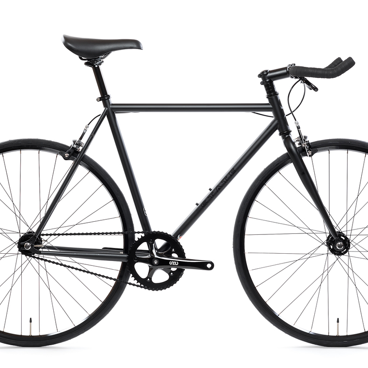 Bicicleta fixie 4130 Chromoly Matte Black - Fijo y libre 1