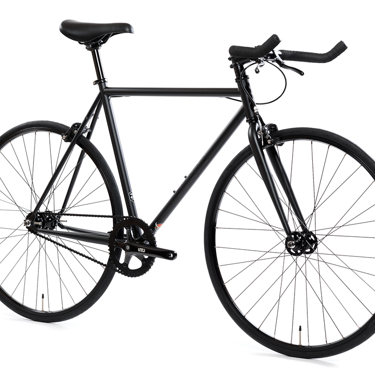 Bicicleta fixie 4130 Chromoly Matte Black - Fijo y libre 2