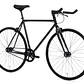 Bicicleta fixie 4130 Chromoly Matte Black - Fijo y libre - Miniatura 2