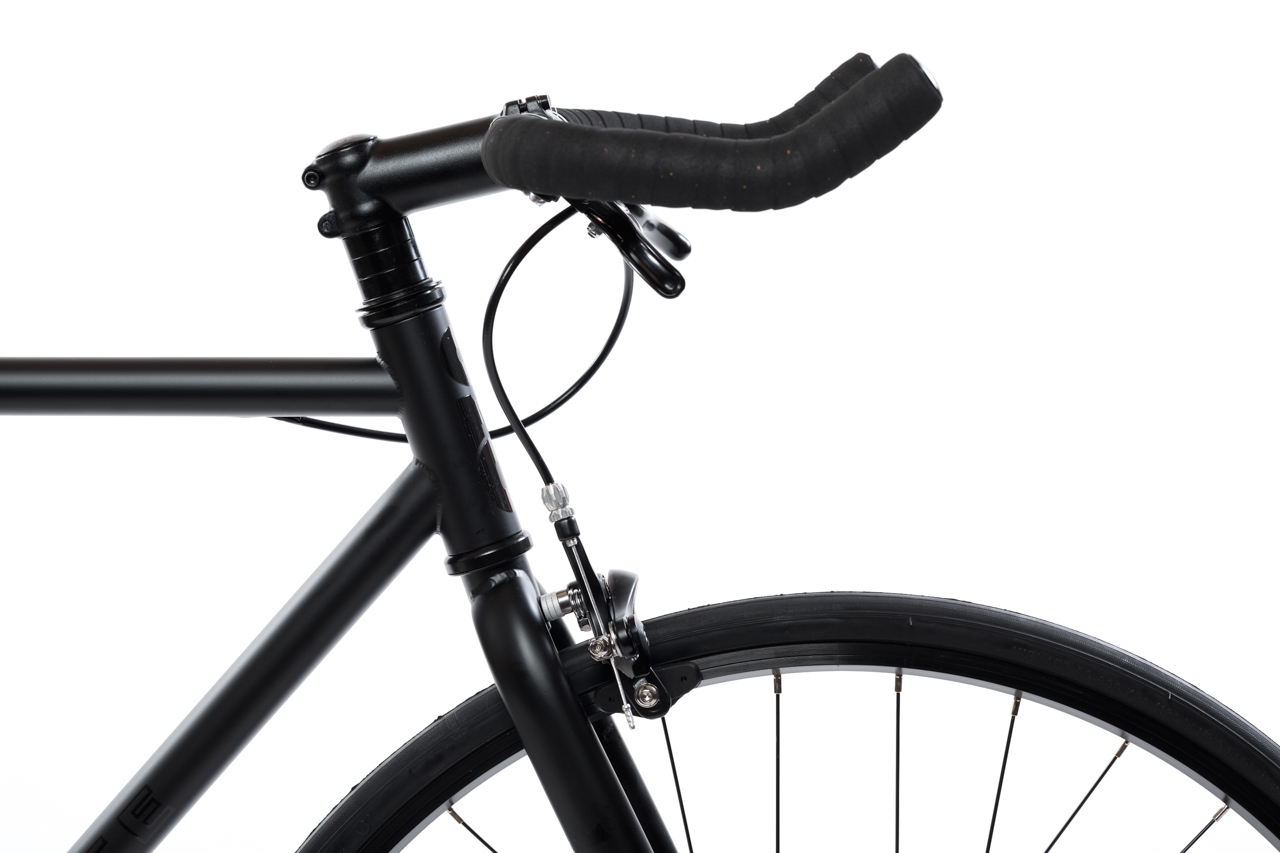 Bicicleta fixie 4130 Chromoly Matte Black - Fijo y libre 4