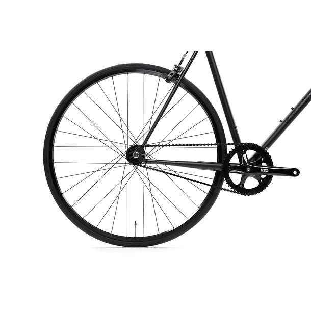 Bicicleta fixie 4130 Chromoly Matte Black - Fijo y libre 6