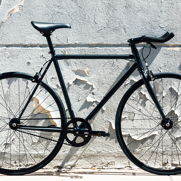 Bicicleta fixie 4130 Chromoly Matte Black - Fijo y libre 9