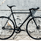 Bicicleta fixie 4130 Chromoly Matte Black - Fijo y libre - Miniatura 9