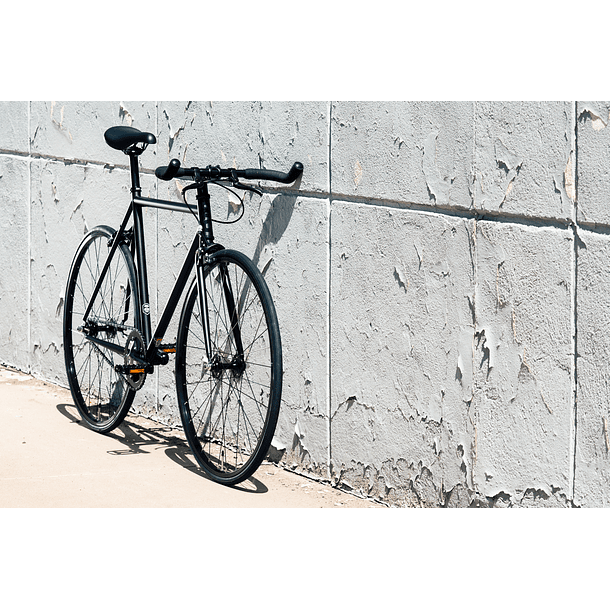Bicicleta fixie 4130 Chromoly Matte Black - Fijo y libre 10