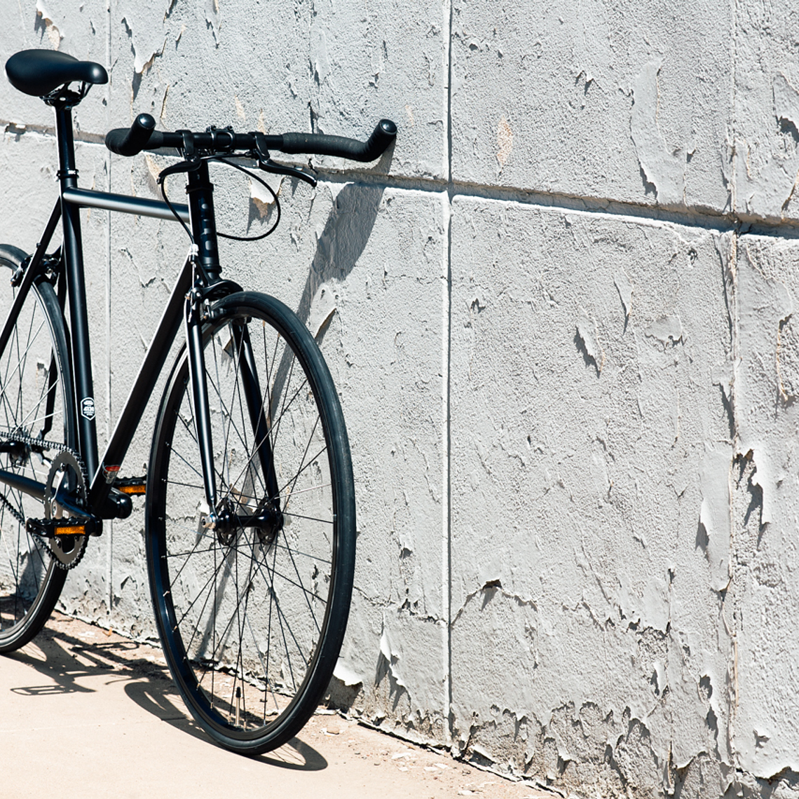 Bicicleta fixie 4130 Chromoly Matte Black - Fijo y libre 10