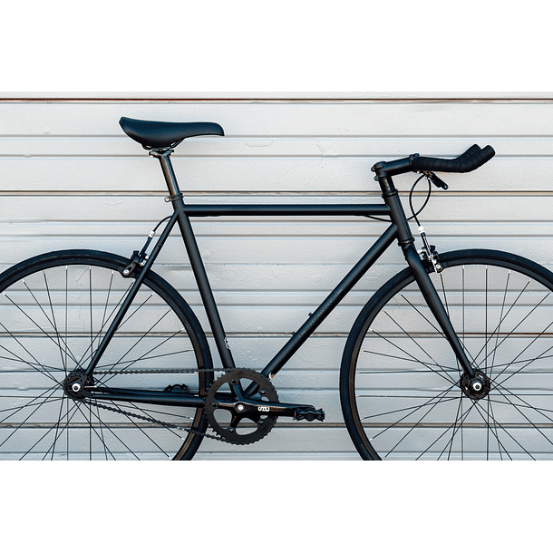 Bicicleta fixie 4130 Chromoly Matte Black - Fijo y libre 12