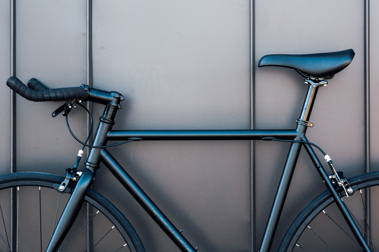 Bicicleta fixie 4130 Chromoly Matte Black - Fijo y libre 13