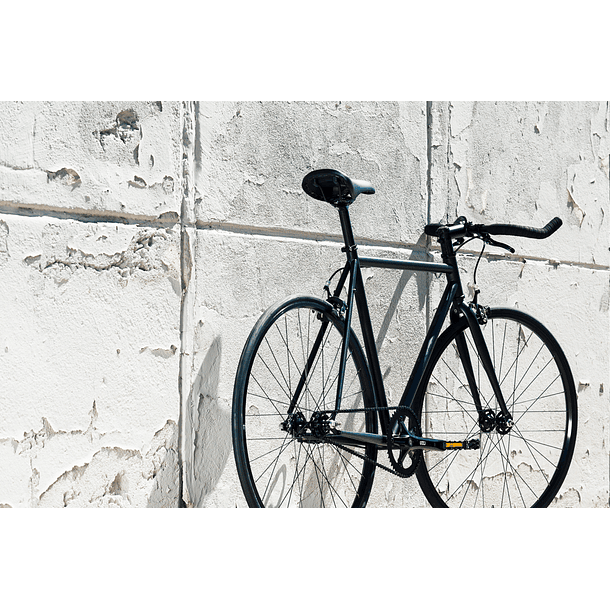Bicicleta fixie 4130 Chromoly Matte Black - Fijo y libre 15