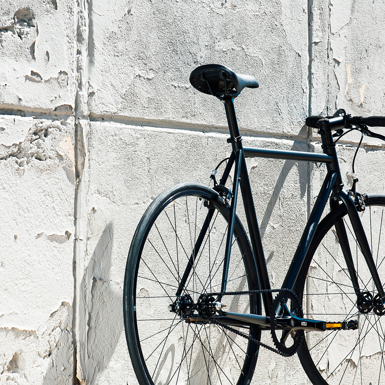 Bicicleta fixie 4130 Chromoly Matte Black - Fijo y libre 15