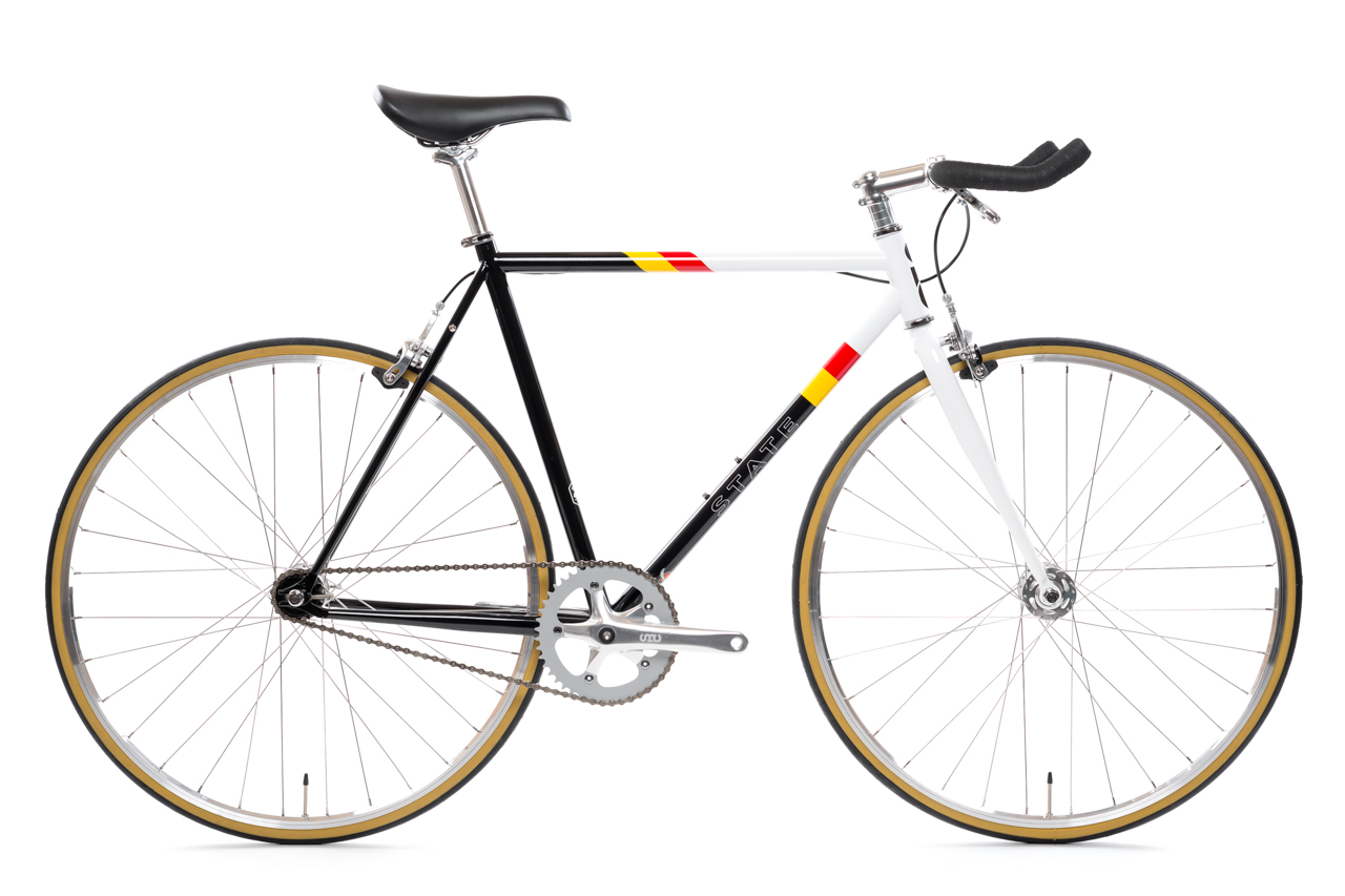 Bicicleta urbana fixie cromoly 4130 State bicycle