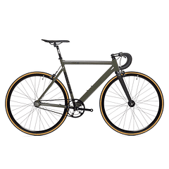 Bicicleta fixie 6061 Black Label Army - 1 velocidad