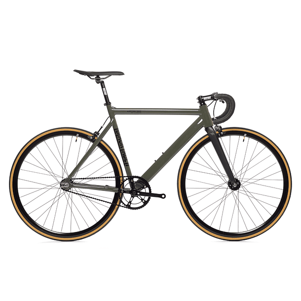 Bicicleta fixie 6061 Black Label Army - 1 velocidad 1