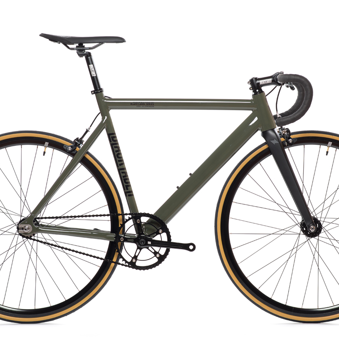 Bicicleta fixie 6061 Black Label Army - 1 velocidad 1