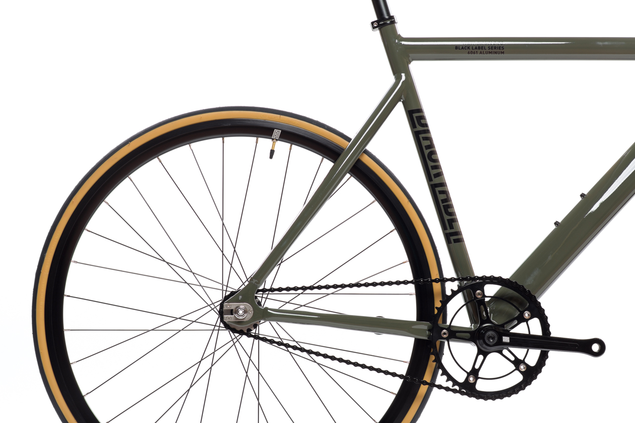 Bicicleta fixie 6061 Black Label Army - 1 velocidad 3