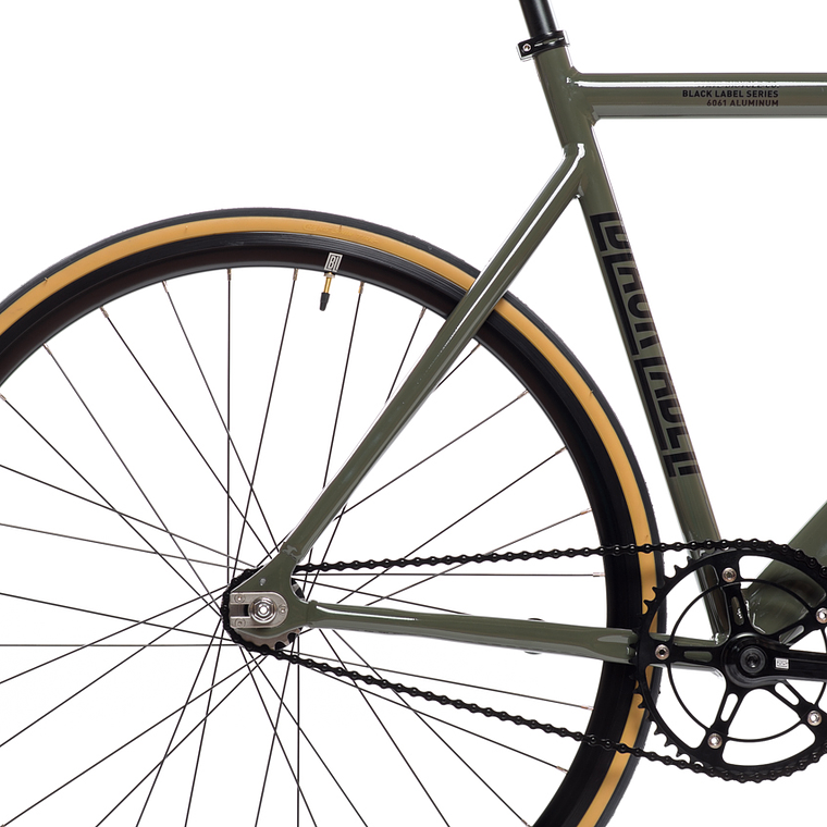Bicicleta fixie 6061 Black Label Army - 1 velocidad 3