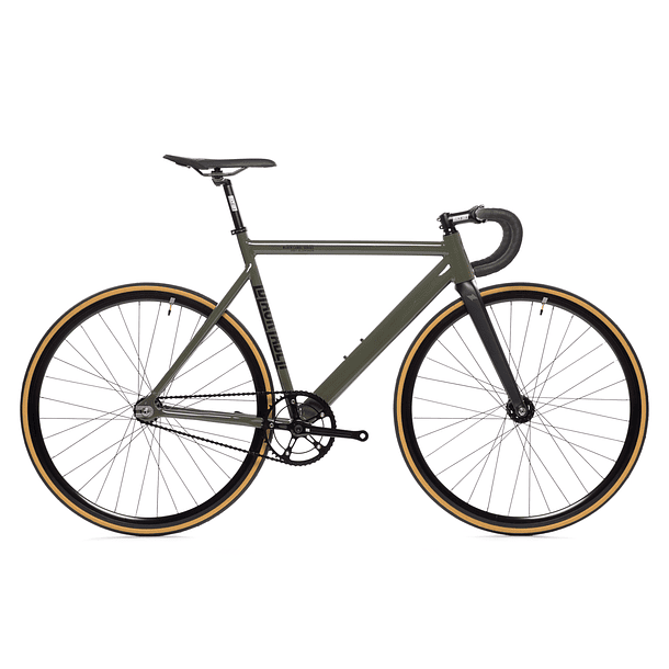 Bicicleta fixie 6061 Black Label Army - 1 velocidad 6