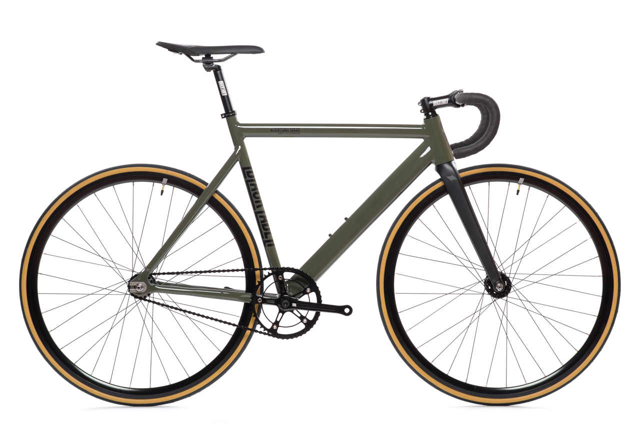 Bicicleta fixie 6061 Black Label Army - 1 velocidad 6