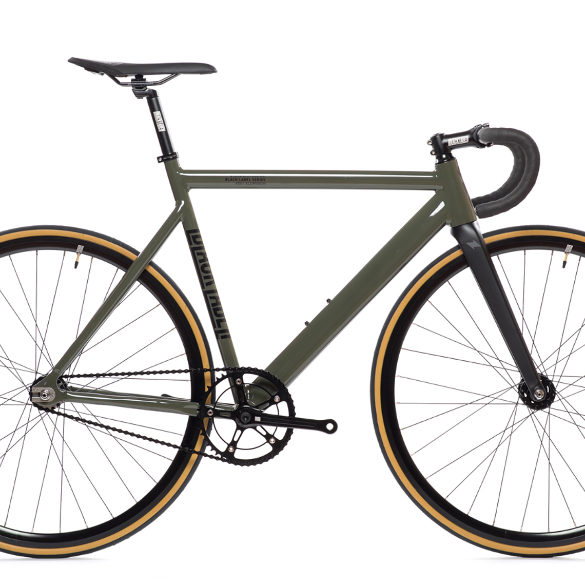 Bicicleta fixie 6061 Black Label Army - 1 velocidad 6