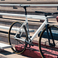 Bicicleta fixie 6061 Black Label Pearl White - 1 velocidad - Miniatura 7
