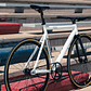 Bicicleta fixie 6061 Black Label Pearl White - 1 velocidad - Miniatura 9