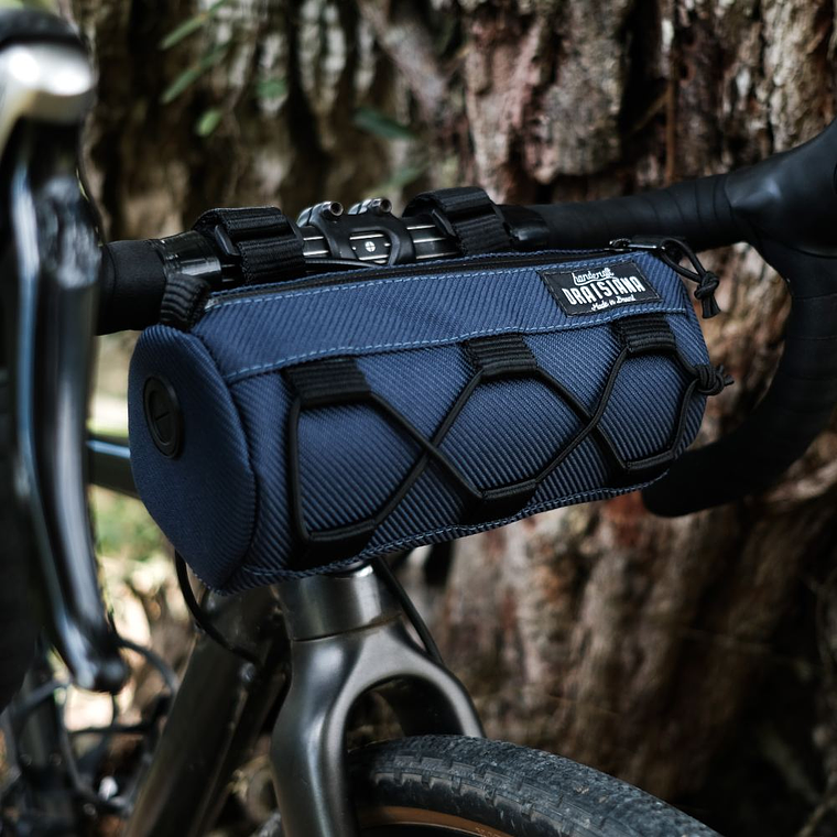 Bolso manubrio impermeable Draisiana - Azul - 1L 1