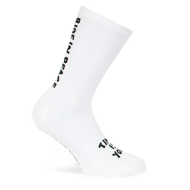 Medias de compresión Pacific - Ride in Peace blanco 2