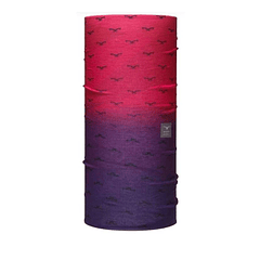 Bandana respirable con protección UV - fucsia/violeta