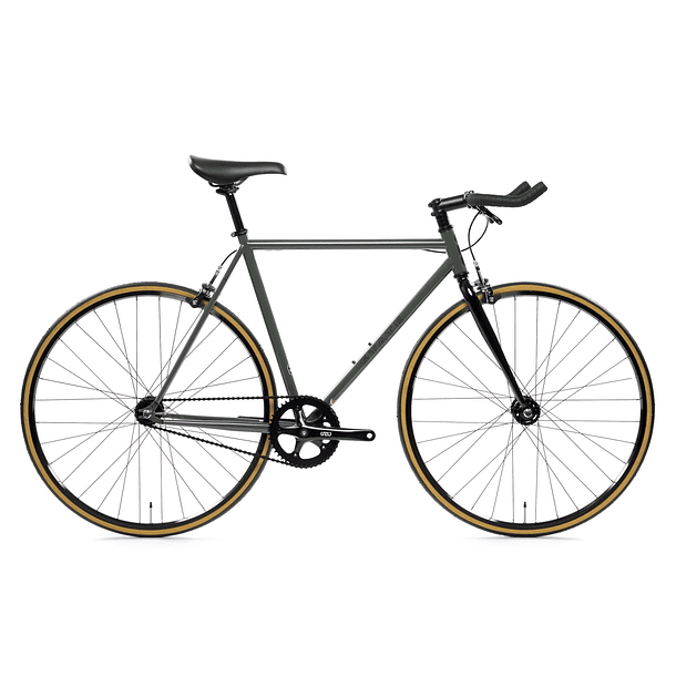 Bicicleta fixie 4130 Chromoly Army - Fijo y libre 1