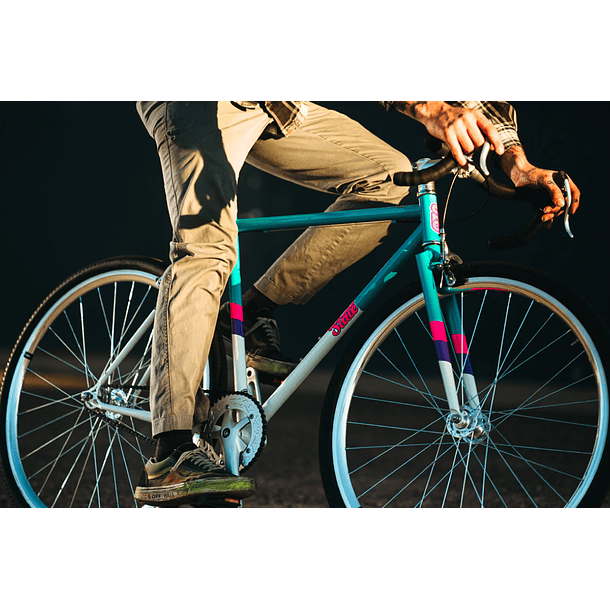 Bicicleta tracklocross 4130 Chromoly Windbreaker - Fijo y libre 7